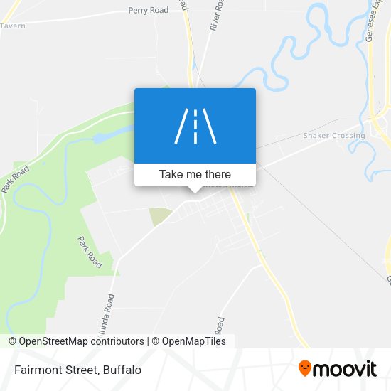 Mapa de Fairmont Street