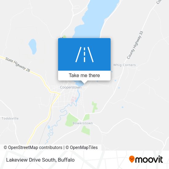 Lakeview Drive South map