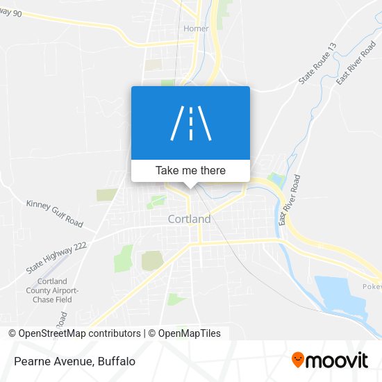Mapa de Pearne Avenue