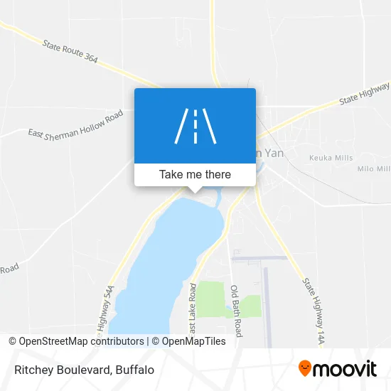 Ritchey Boulevard map