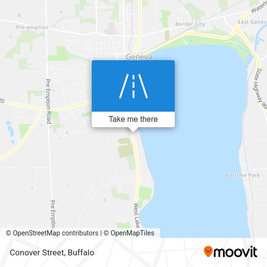 Mapa de Conover Street