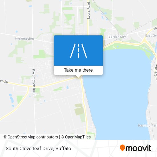 South Cloverleaf Drive map