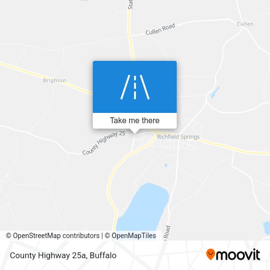 Mapa de County Highway 25a