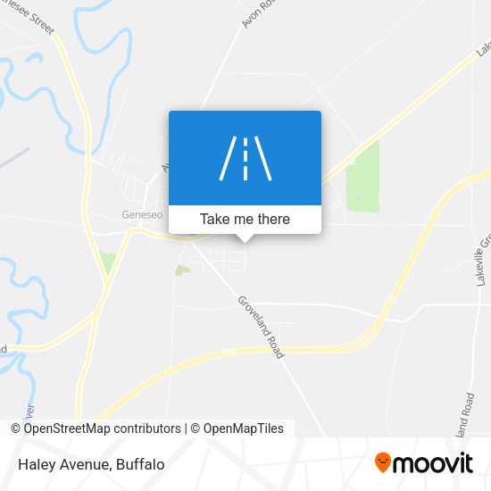 Mapa de Haley Avenue