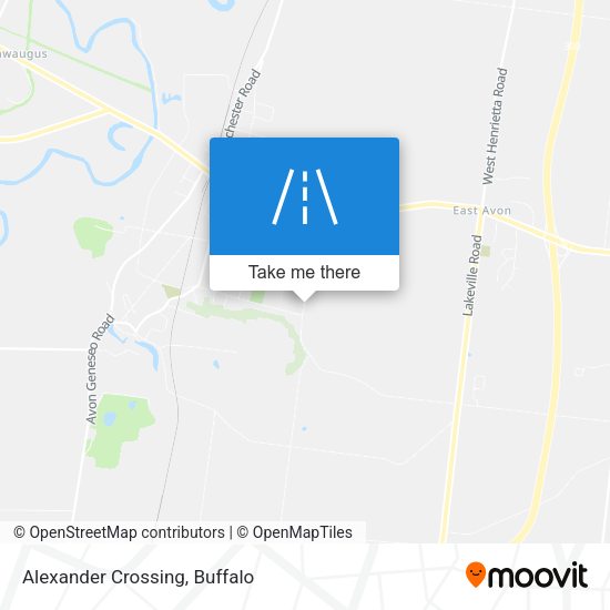 Alexander Crossing map
