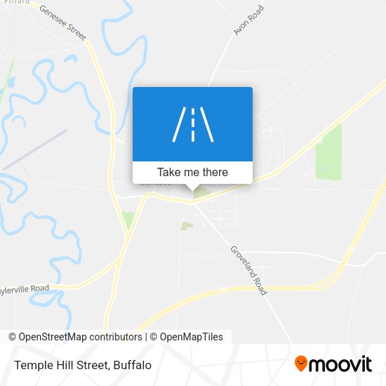 Temple Hill Street map