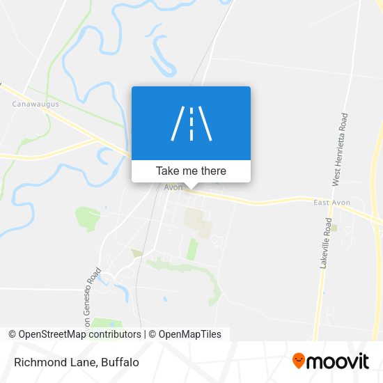 Mapa de Richmond Lane