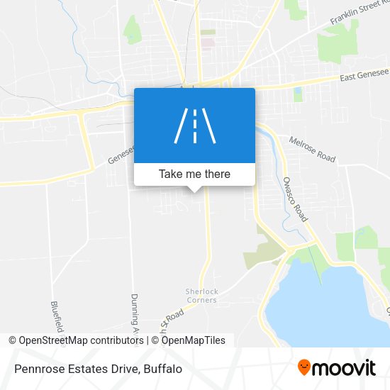 Mapa de Pennrose Estates Drive