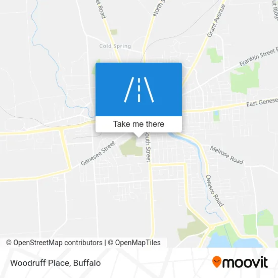 Woodruff Place map