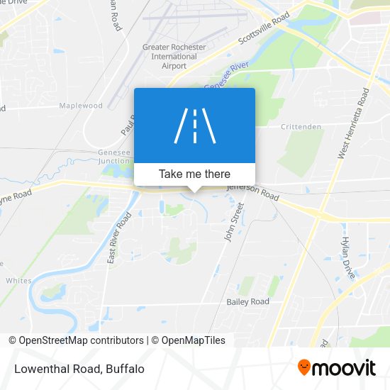 Mapa de Lowenthal Road