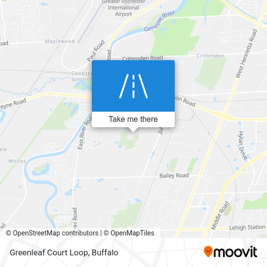 Greenleaf Court Loop map