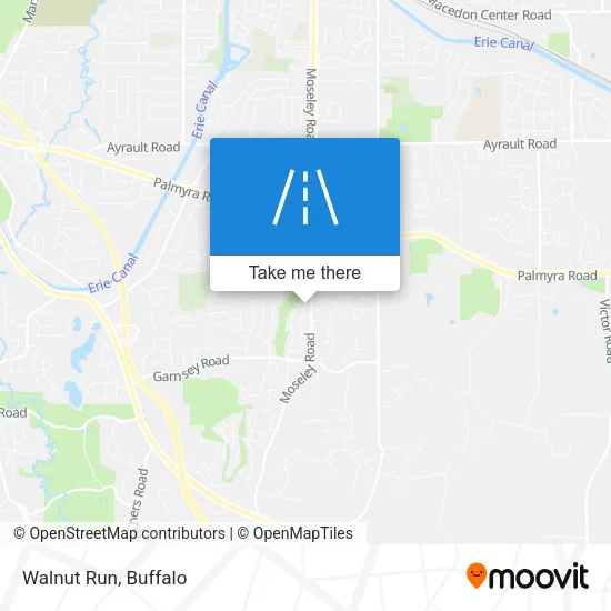 Walnut Run map