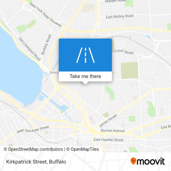 Kirkpatrick Street map