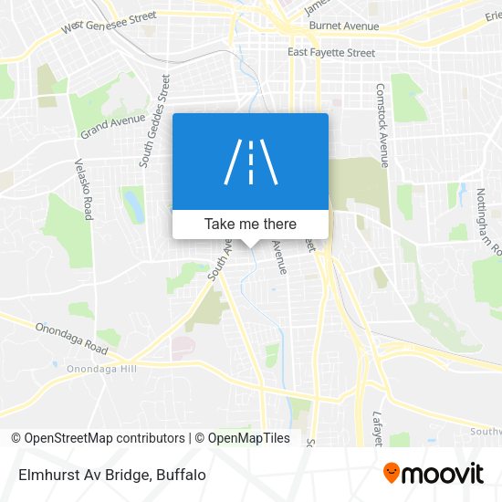 Mapa de Elmhurst Av Bridge