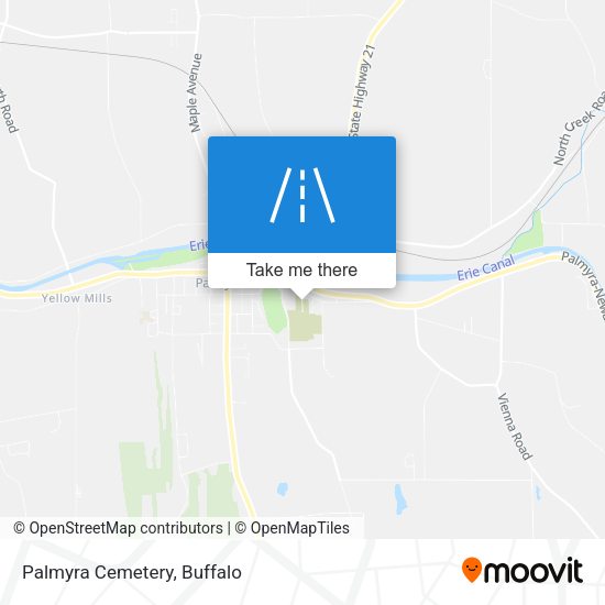 Mapa de Palmyra Cemetery