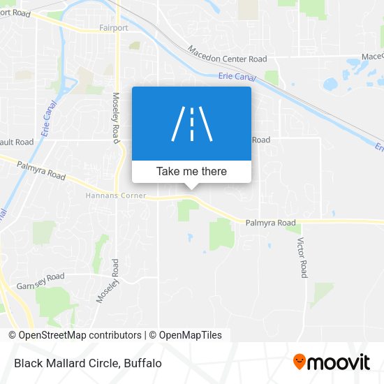 Mapa de Black Mallard Circle
