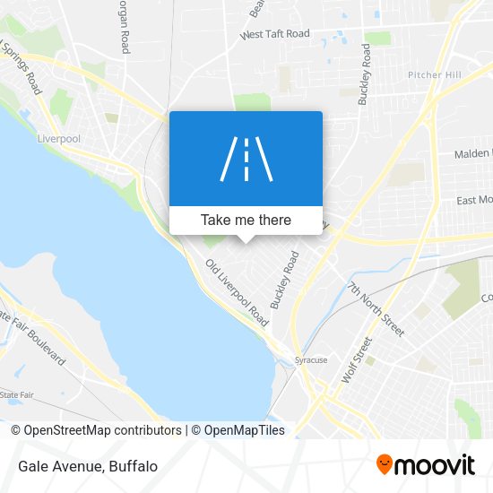 Mapa de Gale Avenue