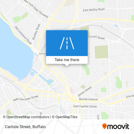 Mapa de Carlisle Street