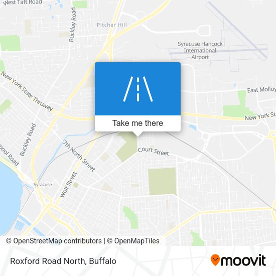Roxford Road North map