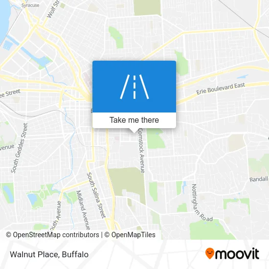 Walnut Place map