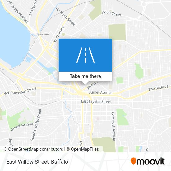 Mapa de East Willow Street