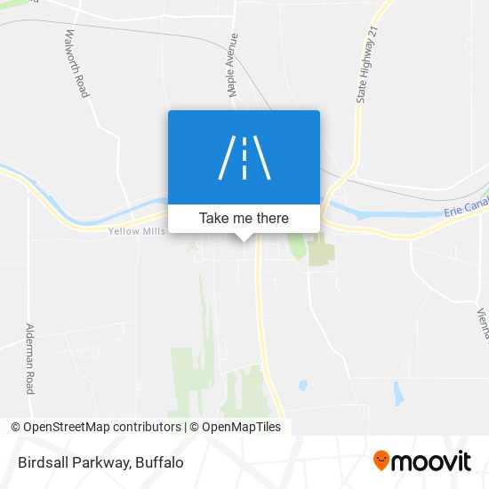 Mapa de Birdsall Parkway
