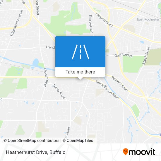 Heatherhurst Drive map