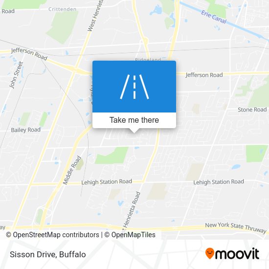 Mapa de Sisson Drive