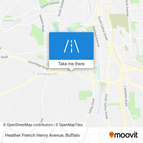 Heather French Henry Avenue map