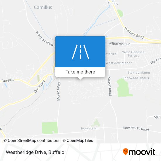 Mapa de Weatheridge Drive