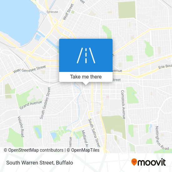 South Warren Street map