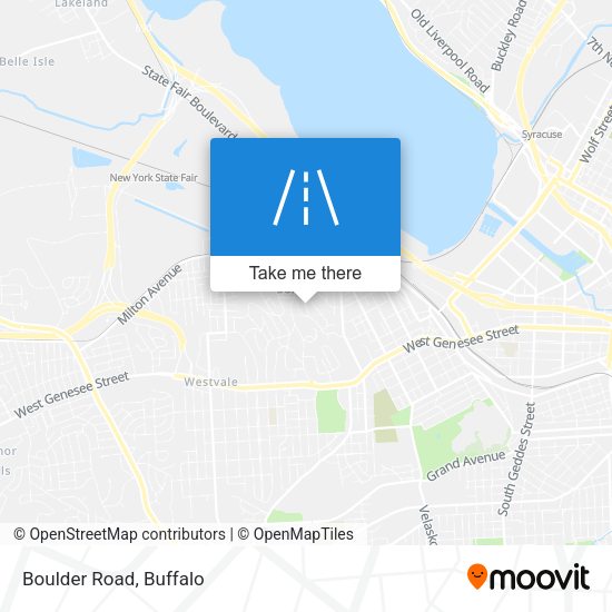 Mapa de Boulder Road