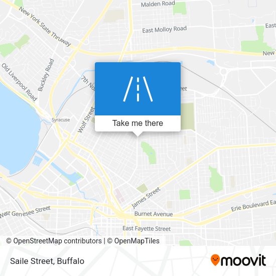 Mapa de Saile Street
