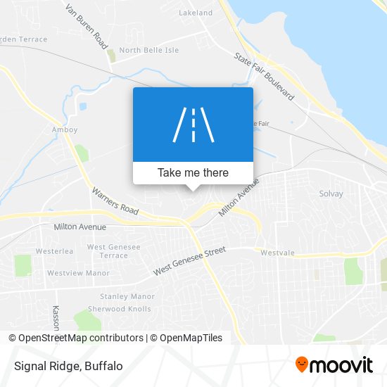 Signal Ridge map