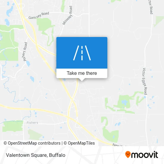 Valentown Square map