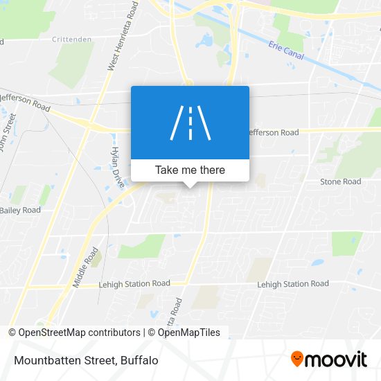 Mountbatten Street map