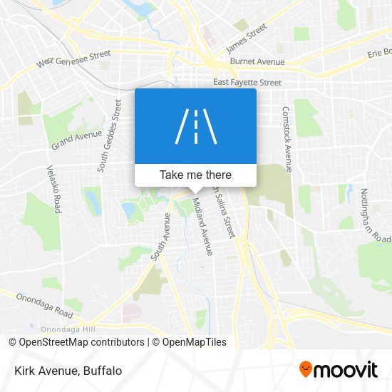 Mapa de Kirk Avenue