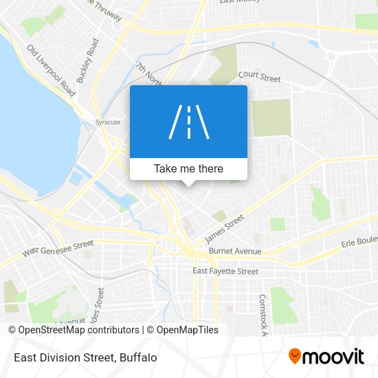 Mapa de East Division Street