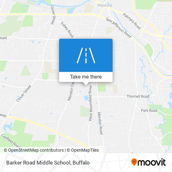 Mapa de Barker Road Middle School