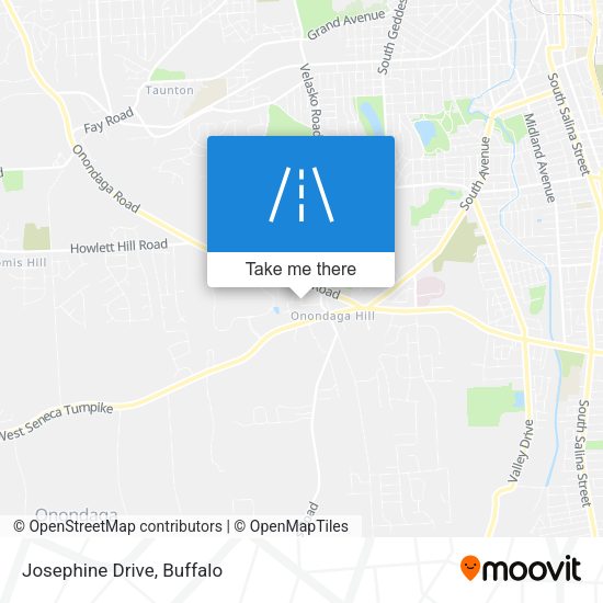 Josephine Drive map