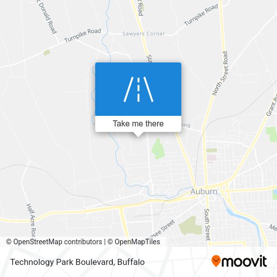 Technology Park Boulevard map