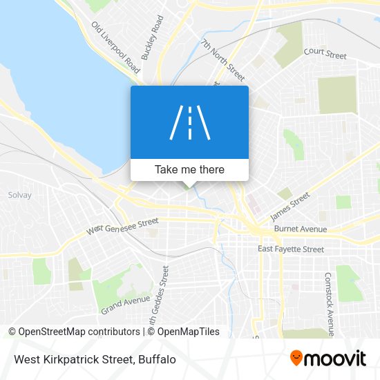 West Kirkpatrick Street map