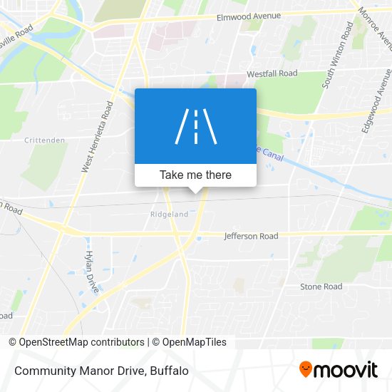 Community Manor Drive map