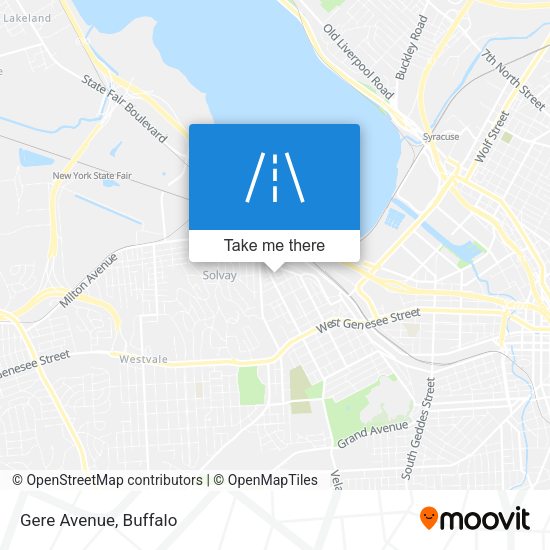Mapa de Gere Avenue