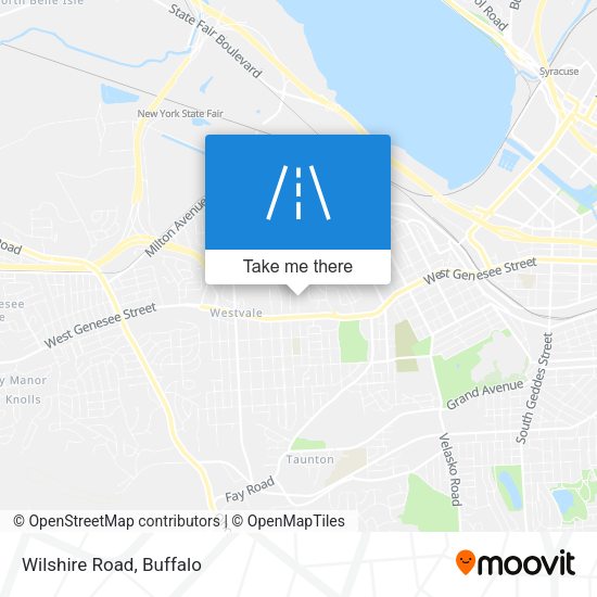 Mapa de Wilshire Road