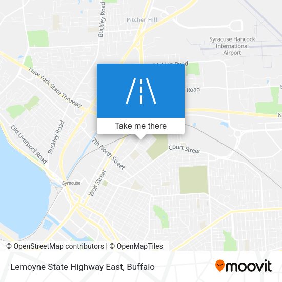 Lemoyne State Highway East map