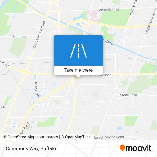 Mapa de Commons Way