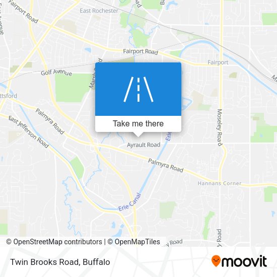 Mapa de Twin Brooks Road