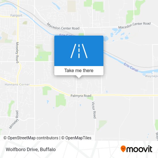 Mapa de Wolfboro Drive