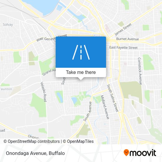 Mapa de Onondaga Avenue